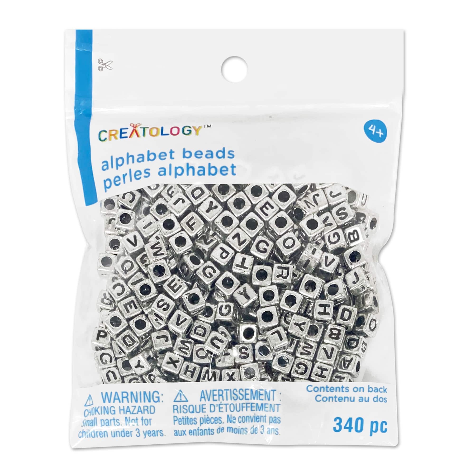 Alphabet Cube Beads, 6.5mm by Creatology™